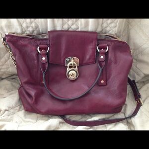 Michael Kors burgundy bag